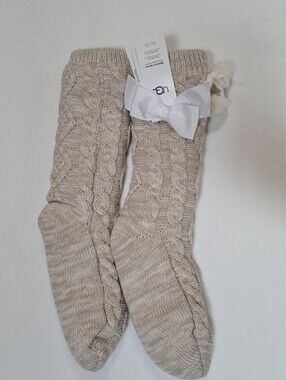 UGG Slipper Socks Cream Color